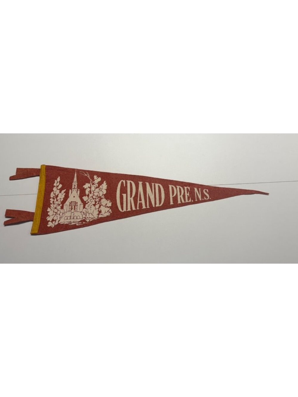 Vintage Grand Pre, N.S. Canada pennant
